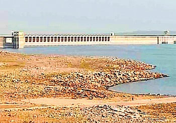 Nagarjunasagar reservoir