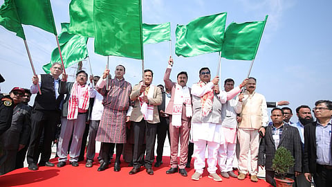 Sonowal inaugurates strategic IWT in Assam