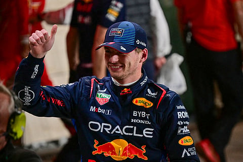 Red Bull Racing's Dutch driver Max Verstappen