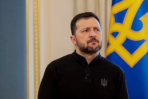 Ukrainian President Volodymyr Zelensky (Photo | AP)