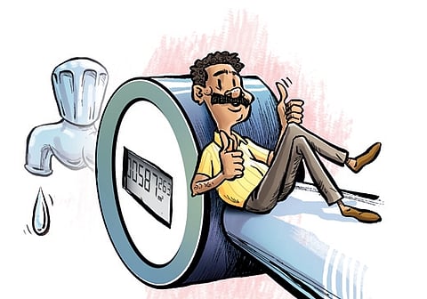200 liter drinking water per house daily in Bengaluru 