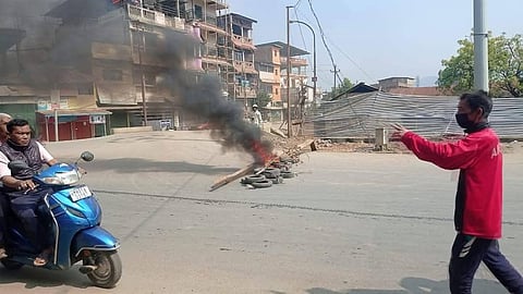In the wake of the lightning protests, shopkeepers downed their shutters, protestors burnt tyres and blocked roads. 