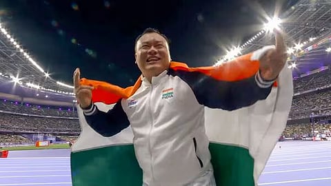 Paralympic medallist Hokato Sema
