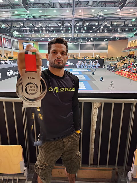 With his silver medal at the AJP Tour Asia Continental Pro-GI 