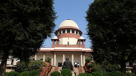 The Supreme Court of India premises in New Delhi.