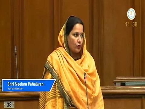 Delhi BJP MLA Neelam Pahalwan
