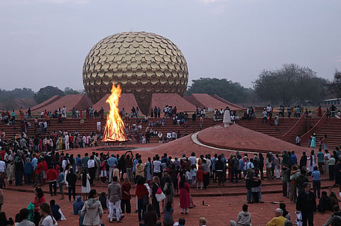 Representative image.The delegation toured the Matrimandir and took part in a meditation session before visiting Auroville’s handcrafted units focused on eco-friendly practices. 