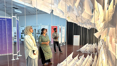 A snap from the exhibition