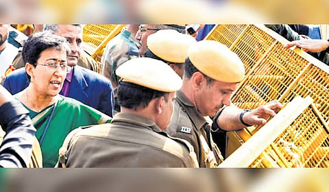 Atishi wrote to the Speaker on Friday, condemning the actions of the assembly. 