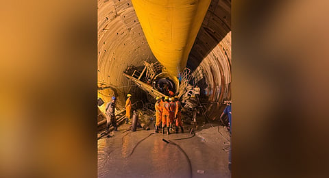 SLBC tunnel rescuers battle on against odds in Telangana 