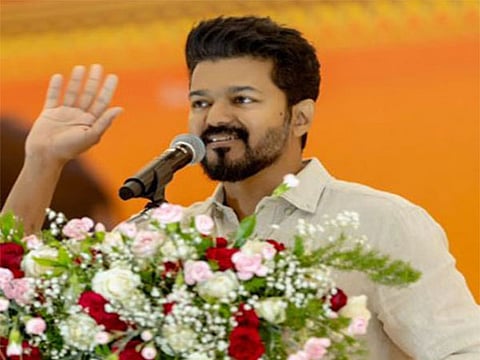 TVK leader and Tamil Nadu CM designate Joseph Vijay 