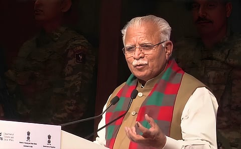 Union Minister of Housing and Urban Affairs Manohar Lal Khattar