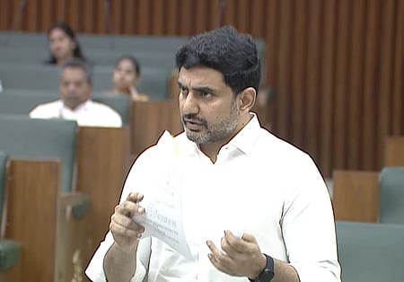 Minister for IT Nara Lokesh 