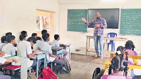 Career and mental health counsellors in AP government school.
