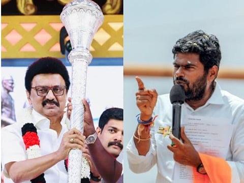 Former state BJP president K. Annamalai strongly criticised Chief Minister M K Stalin, accusing him of misrepresenting the Centre’s intentions for political purposes.