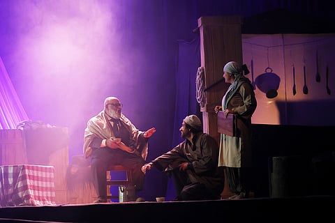 Barff being performed on stage
