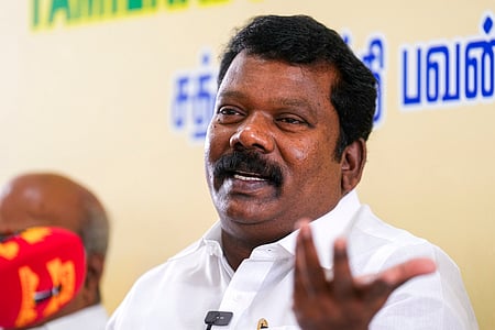 Tamil Nadu Congress Committee President K Selvaperunthagai 