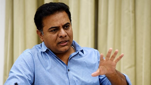 BRS working president KT Rama Rao on Friday slammed CM A Revanth Reddy for allegedly holding secret meetings with BJP leaders to safeguard his position.
