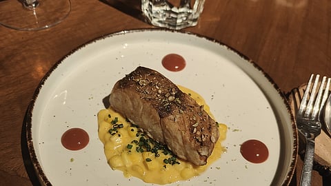 Grilled Fish with Corn