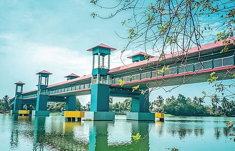 The Padaharam bridge