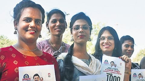  The monthly scholarship of Rs 1,000 for students pursuing higher education will also be extended to trans persons.