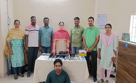  A 42 year old man who was arrested from New Delhi by the Coimbatore cybercrime police for cheating Rs 10 lakhs from a Coimbatore native, has been sentenced to 6 years imprisonment and was imposed a find amount of Rs 1.5 lakh. 