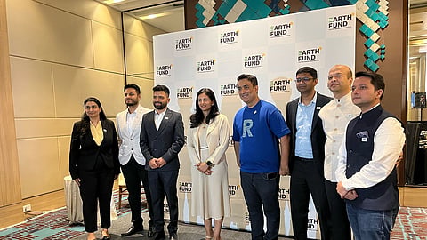 Nirupa Shankar, Joint MD, Brigade Enterprises and Abhijeet Pai with others at launch of  Earth Fund