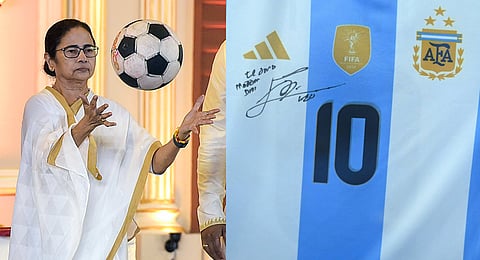 Mamata Banerjee praised Messi as an artist with the ball and a maestro of our times, embodying the brilliance Bengal admires.