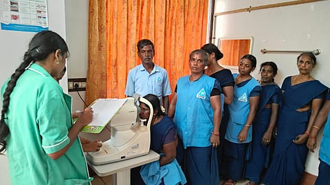 As part of its ongoing commitment, MGMGH organised a free screening for security personnel on Friday during Glaucoma Awareness Week. 
