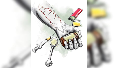 In 2024, authorities seized 559 kg of narcotics worth approximately Rs 2.85 crore from trains operating within Kerala. 