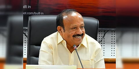 Minister for Agriculture and Farmers’ Welfare MRK Panneerselvam.