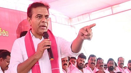 BRS working president KT Rama Rao 