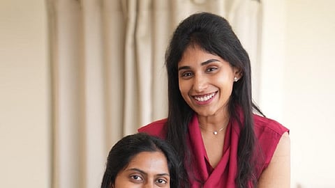 Anusha Buddaraju and Harika Koneru