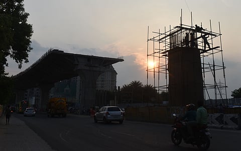 The long-awaited elevated flyover project on Avinashi Road has faced delays, missing its January deadline.