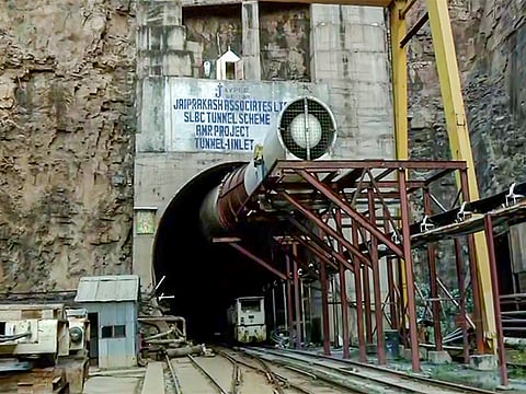 The SLBC tunnel project is an irrigation project located in the Nalgonda district of Telangana.