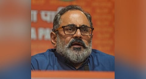  BJP state president Rajeev Chandrasekhar 