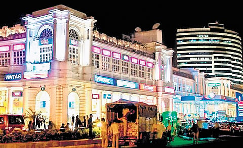 The NDMC emphasised that excessive signage should be avoided to preserve the city’s aesthetics and ensure road safety.  Image of  Connaught Place