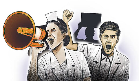 OPD services in government hospitals across Bihar came to a standstill on Thursday as doctors began a three-day agitation in protest against biometric attendance.