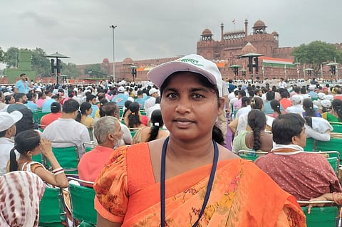 From a rural village to becoming a certified drone pilot, Namala Jyotsna from K. Appayapalle, Kamalapuram Municipality, Kadapa YSR district. 