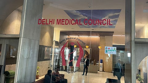 A view of the Delhi Medical Council.