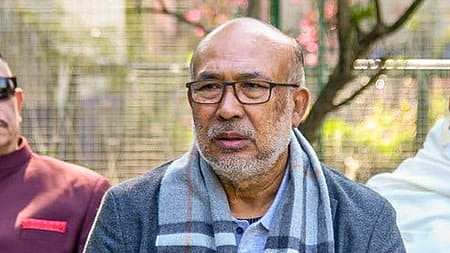 Former Manipur Chief Minister N Biren Singh.
