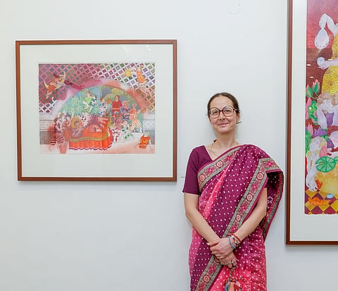 Artist Maya Burman 
