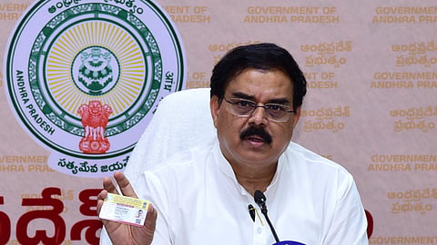 Civil supplies minister Nadendla Manohar.