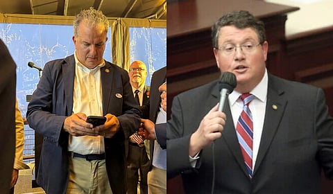 Republicans Jimmy Patronis (L) and Randy Fine