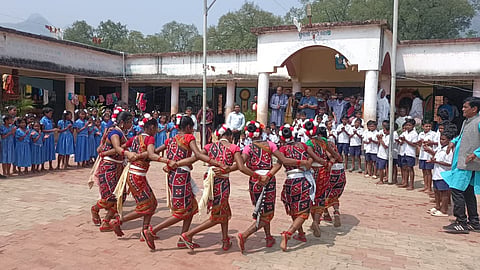 Utkal Divas celebration at Tadivalsa village under Koraputs Pottangi block.