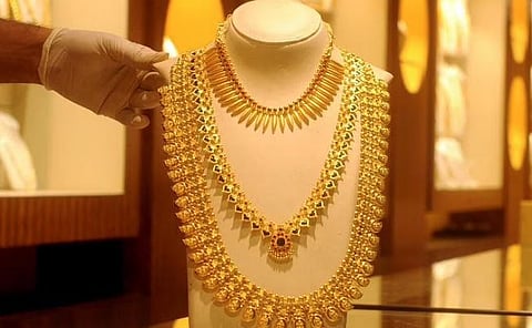 Global gold price
