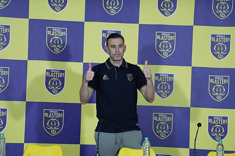 The new head coach of Kerala Blasters FC David Catala 