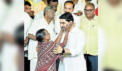 Lokesh noted he lost the 2019 election by 5,300 votes in an unfamiliar constituency but continued to serve the people. 