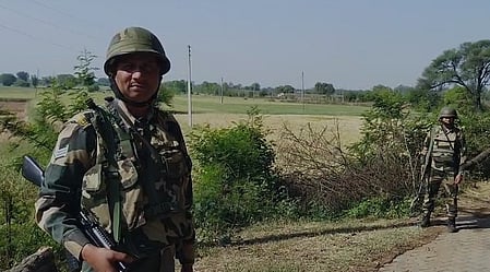 The BSF is lodging a protest with the Pakistani Rangers over the incident. 
