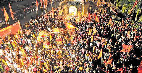 Ram Navami procession 